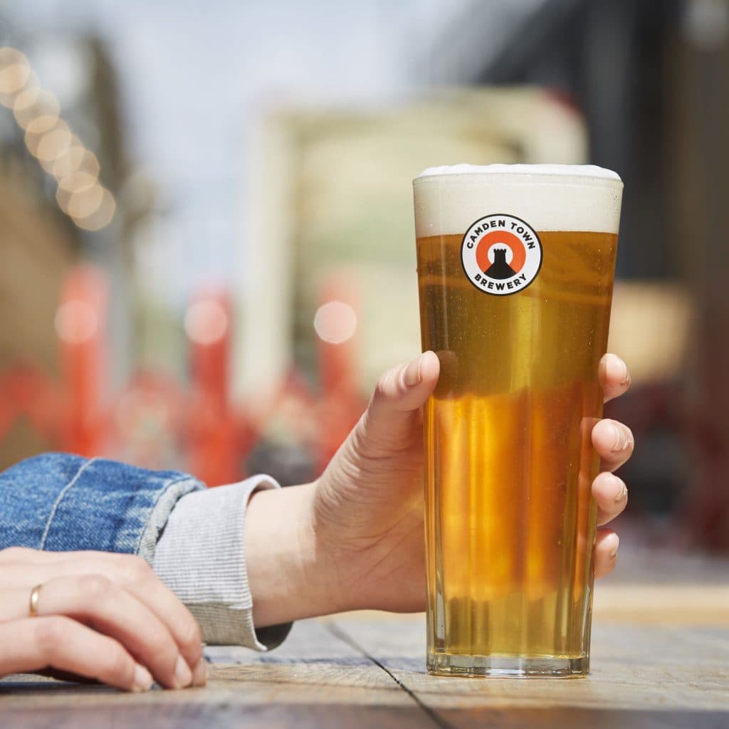 Cover Image for Buy 1 get 1 free on a pint of Camden Hells at The Jobber's Rest